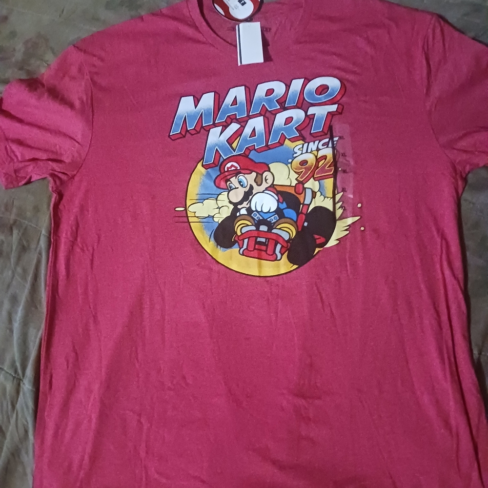 Super Mario Men's 2023 Mario Kart Retro Video Game T-Shirt Size XLarge or - Picture 4 of 4